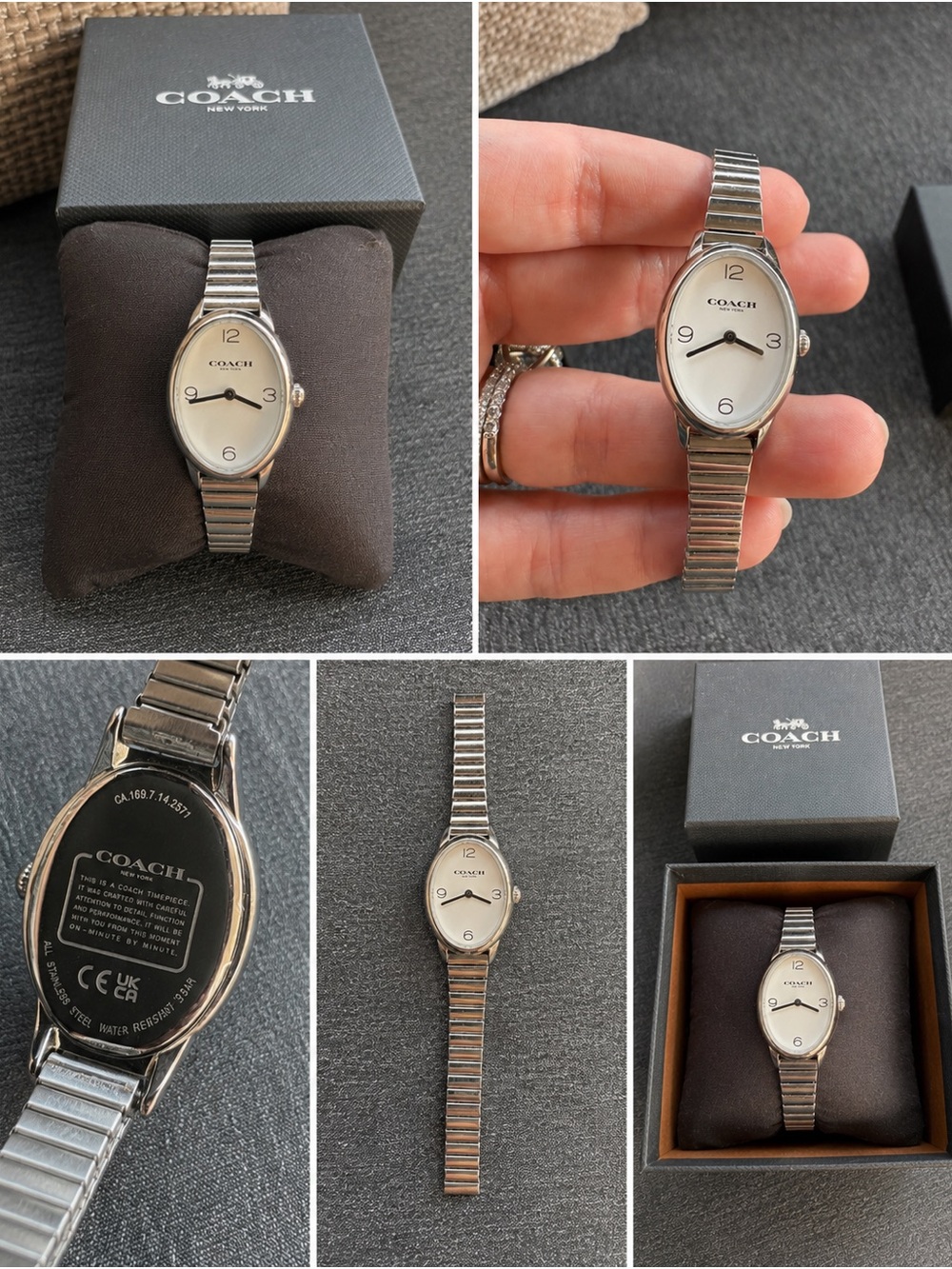 COACH Women’s Watch – Silver